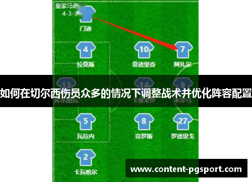 如何在切尔西伤员众多的情况下调整战术并优化阵容配置