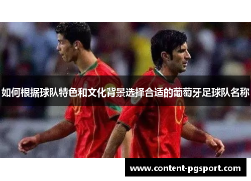 如何根据球队特色和文化背景选择合适的葡萄牙足球队名称
