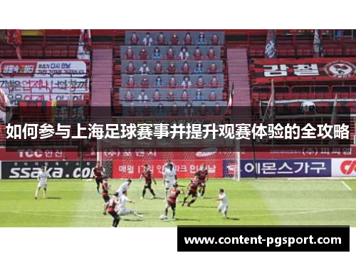 如何参与上海足球赛事并提升观赛体验的全攻略